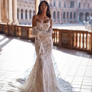 Wedding dress by Julie Vino